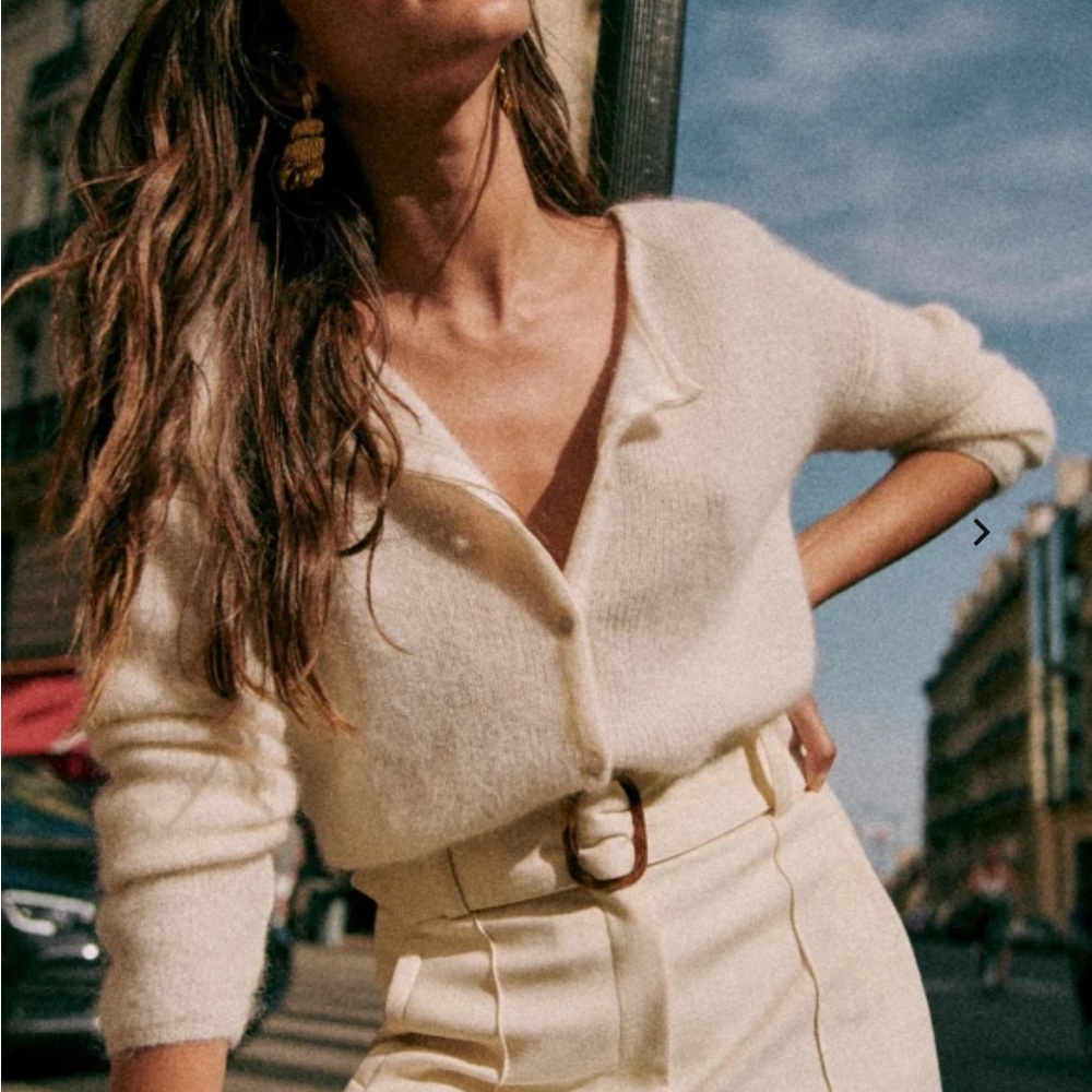 Ballet Pink Sezane Gaspard Jumper